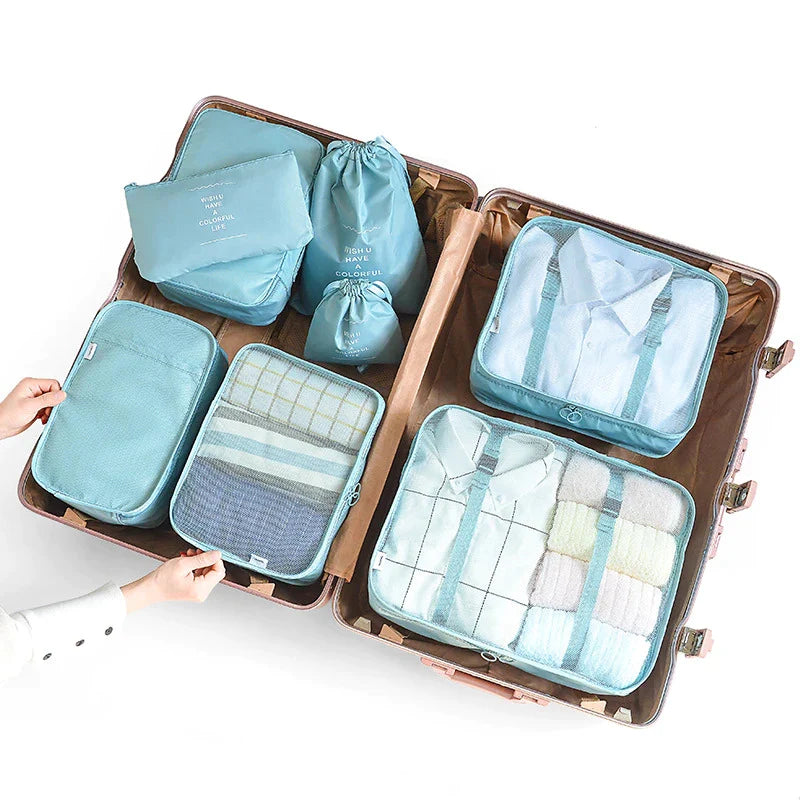 Organizer Travel Cubes Set | 8 Pack